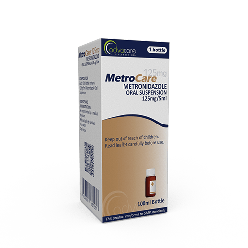 Metronidazole Oral Suspension (box of 1 bottle)