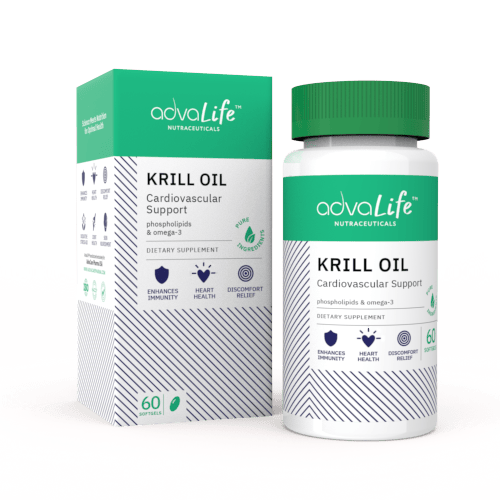 Krill Oil Capsules (1 box and 1 bottle)