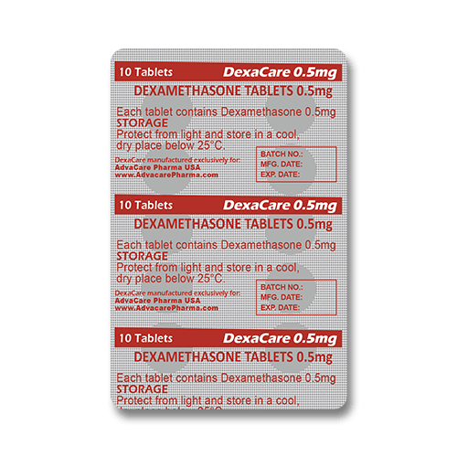 Dexamethasone Tablets (blister of 10 tablets)