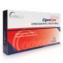Ciprofloxacin HCL Tablets (box of 10 tablets)