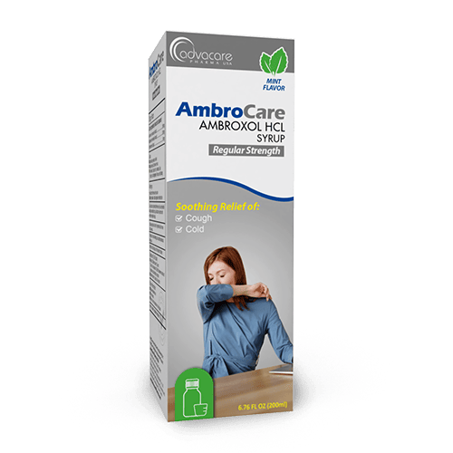 Ambroxol HCL Syrup (box of 1 bottle)