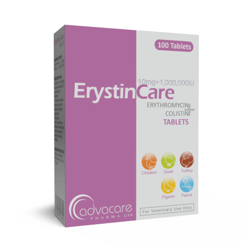 Érythromycine + Colistine Comprimés (boîte de 100 comprimés)