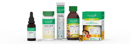 Vitamin and mineral supplements manufactured by AdvaCare Pharma.