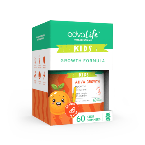 Gominolas estimulantes del apetito para niños (caja de botella)