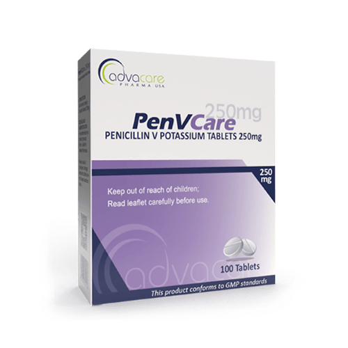 Penicillin V Potassium Tablets (box of 100 tablets)