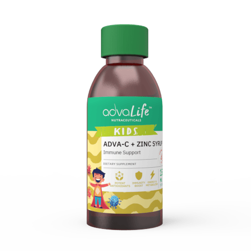 Vitamin C + Zinc Syrup (bottle of 150ml)