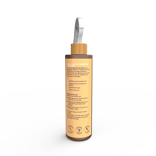Flea & Tick Relief Spray (avantages de la bouteille)