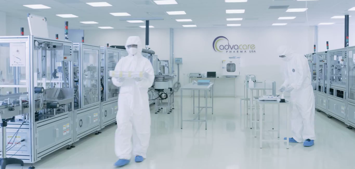 AdvaCare Pharma certified laboratories and manufacturing facilities. AdvaCare Pharma certified laboratories and manufacturing facilities.