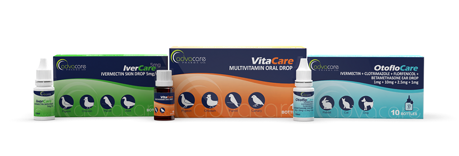 Veterinary medicine in a form of drops for poultry and other animals. Veterinary medicine in a form of drops for poultry and other animals.