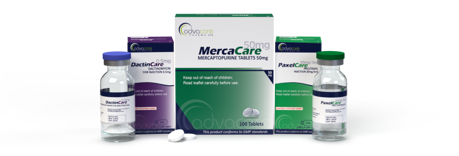Gama de productos oncológicos para diferentes tipos de medicamentos oncológicos.