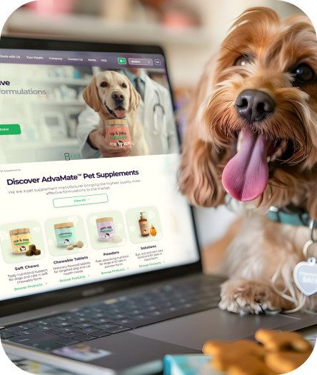AdvaMate es su Socio Estratégico en la distribución de suplementos para mascotas
