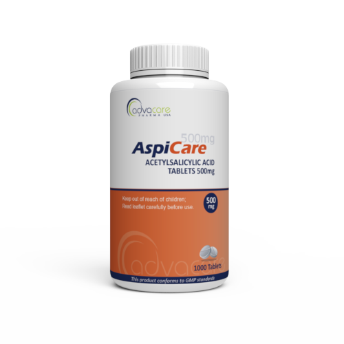 Comprimés d'Acide Acétylsalicylique (flacon de 1000 comprimés)