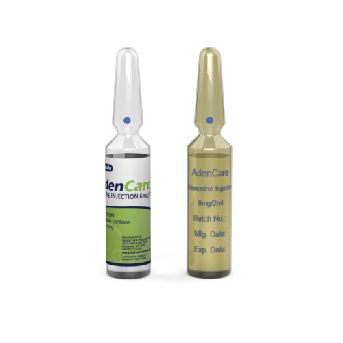 Adenosine Injection (1 ampoule ceramic printing and 1 ampoule labelling)