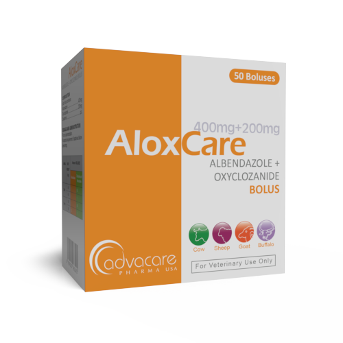 Albendazole + Oxyclozanide Boluses (box of 50 boluses) Albendazole + Oxyclozanide Boluses (box of 50 boluses)