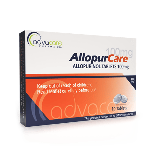 Comprimés d’Allopurinol (boîte de 10 comprimés) Comprimés d’Allopurinol (boîte de 10 comprimés)