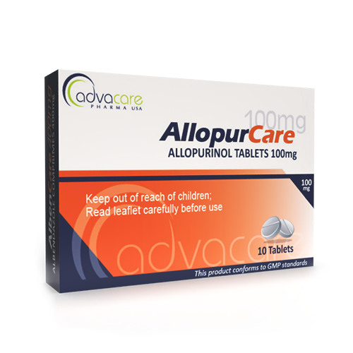 Allopurinol Tablets (box of 10 tablets)