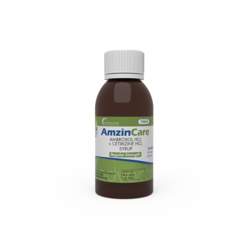 Sirop d'Ambroxol HCl + Cetirizine HCl (1 flacon)