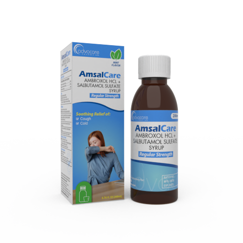 Ambroxol HCL + Salbutamol Sulfate Syrup – Manufacturer