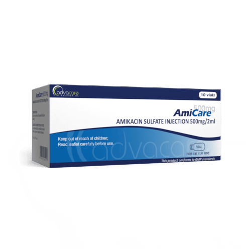Injection d'Amikacine (boîte de 10 flacons)