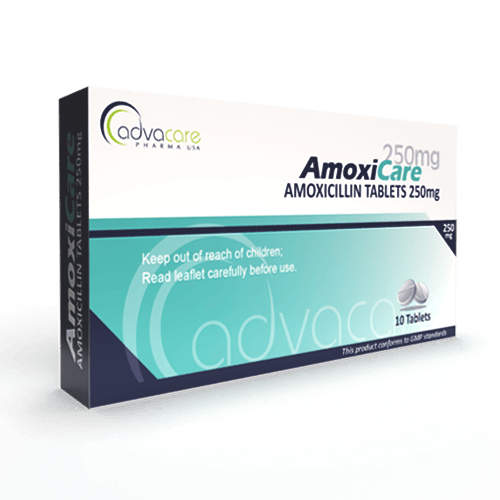 Comprimidos de Amoxicilina (caja de 10 comprimidos)