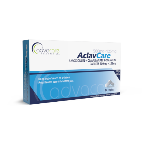Amoxicillin + Clavulanate Potassium Tablets (box of 14 tablets)
