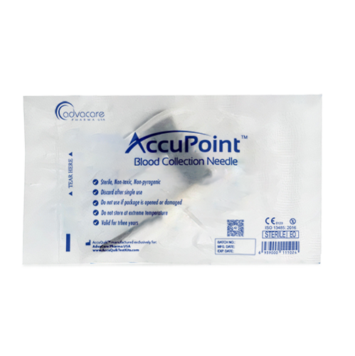 Agujas para Toma de Sangre (1 pieza/blister)