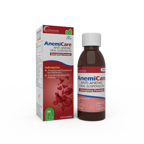Anti-Anemic Oral Suspension (1 box and 1 bottle)