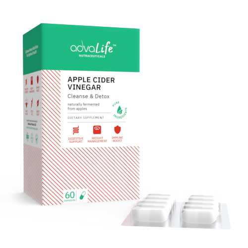 Apple Cider Vinegar Tablets (1 box and 1 blister)