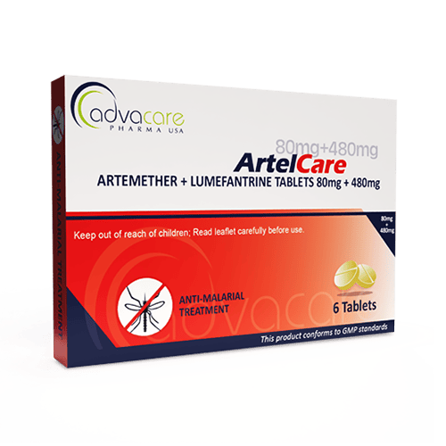 Comprimidos de Arteméter + Lumefantrina (caja de 6 comprimidos) Comprimidos de Arteméter + Lumefantrina (caja de 6 comprimidos)