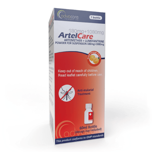 Arteméter + Lumefantrina para Suspensión Oral (caja de 1 frasco) Arteméter + Lumefantrina para Suspensión Oral (caja de 1 frasco)
