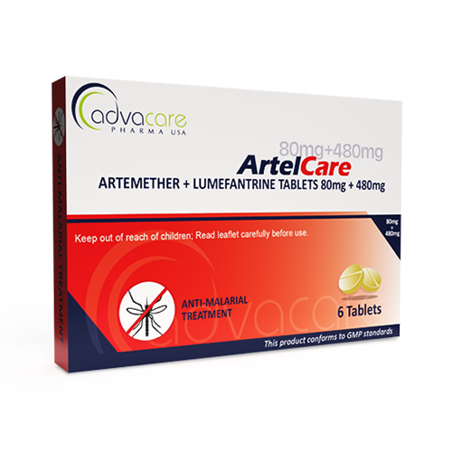 Comprimés d'Arteméther + Luméfantrine (boîte de 6 comprimés)