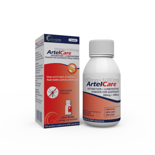 Arteméther + Luméfantrine pour Suspension Orale (1 boîte et 1 flacon) Arteméther + Luméfantrine pour Suspension Orale (1 boîte et 1 flacon)