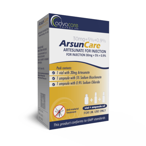 Artesunate pour Injection (boîte de flacons et ampoules de diluant)