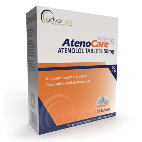Atenolol Tablets (box of 100 tablets) Atenolol Tablets (box of 100 tablets)