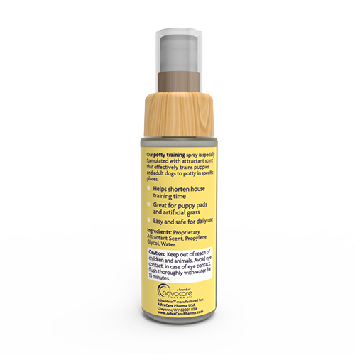 Spray d'Entraînement au Toilette (avantages de la bouteille)