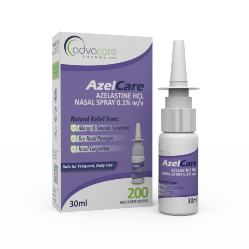 Azelastine HCl Nasal Spray (1 box and 1 spray bottle)