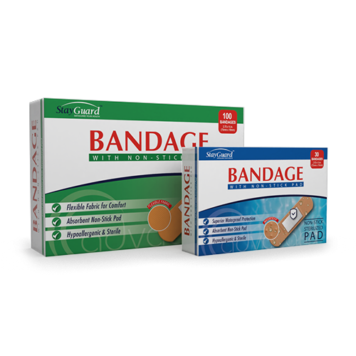 Bandages and Plasters (2 boxes) Bandages and Plasters (2 boxes)