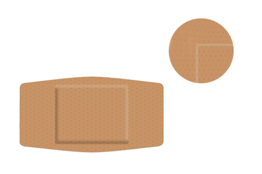 Bandages et sparadraps EconoGuard Waterproof (PVC) Bandages et sparadraps EconoGuard Waterproof (PVC)