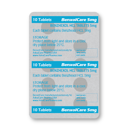 Comprimés de Benzhexol HCl (blister de 10 comprimés)