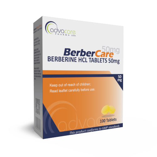 Comprimidos de Berberina HCl (caja de 100 comprimidos) Comprimidos de Berberina HCl (caja de 100 comprimidos)