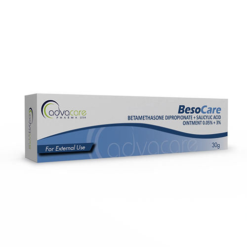 Pommade de Dipropionate de Bétaméthasone + Acide Salicylique (boîte de 1 tube)