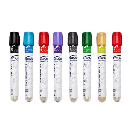 Blood Collection Tubes (8 tubes)