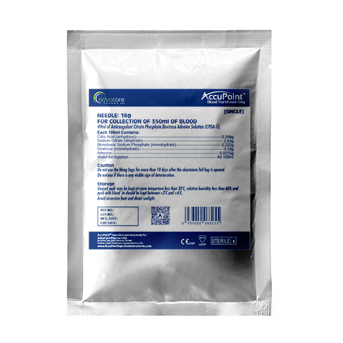 Blood Transfusion Bag (1 set/PE bag) Blood Transfusion Bag (1 set/PE bag)