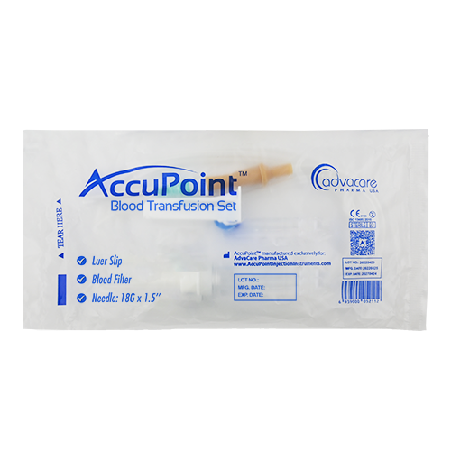 Blood Transfusion Set (1 set/PE bag)