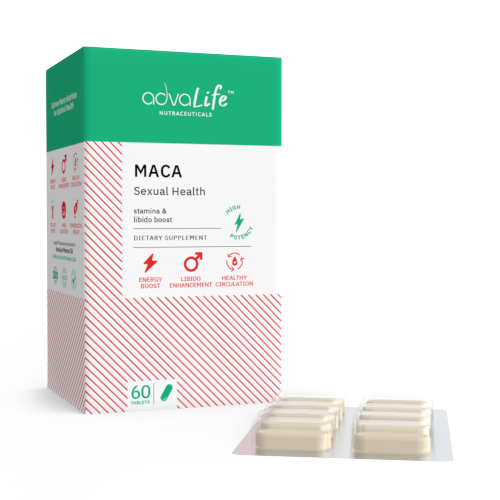 Comprimés de Maca (1 boîte et 1 blister)