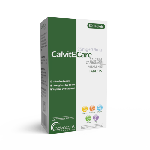 Comprimés de Carbonate de Calcium + Vitamine E (boîte de 50 comprimés) Comprimés de Carbonate de Calcium + Vitamine E (boîte de 50 comprimés)