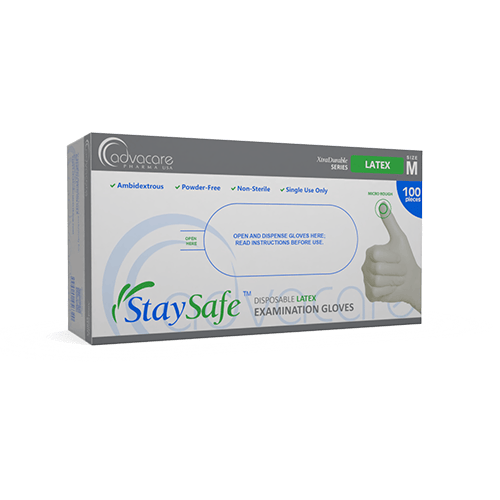 Gants en Latex (boîte de 100 pièces)