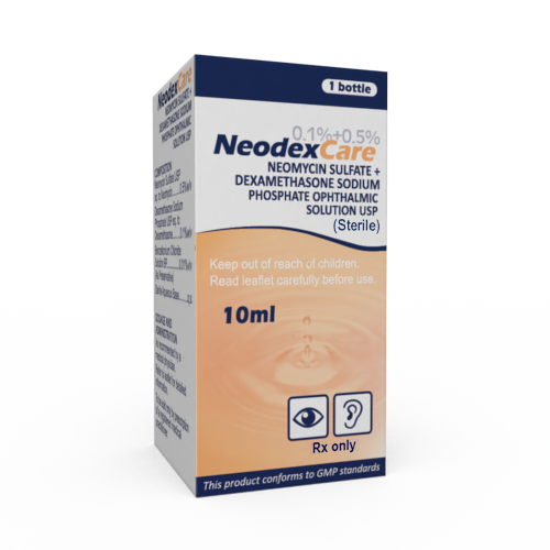Gouttes Oculaires de Dexaméthasone + Néomycine (boîte de 1 flacon) Gouttes Oculaires de Dexaméthasone + Néomycine (boîte de 1 flacon)