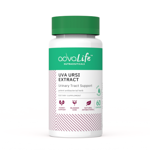 Capsules d'Uva Ursi (bouteille de 60 capsules) Capsules d'Uva Ursi (bouteille de 60 capsules)