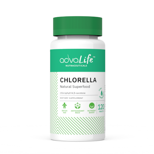 Comprimés de Chlorelle (bouteille de 120 comprimés) Comprimés de Chlorelle (bouteille de 120 comprimés)